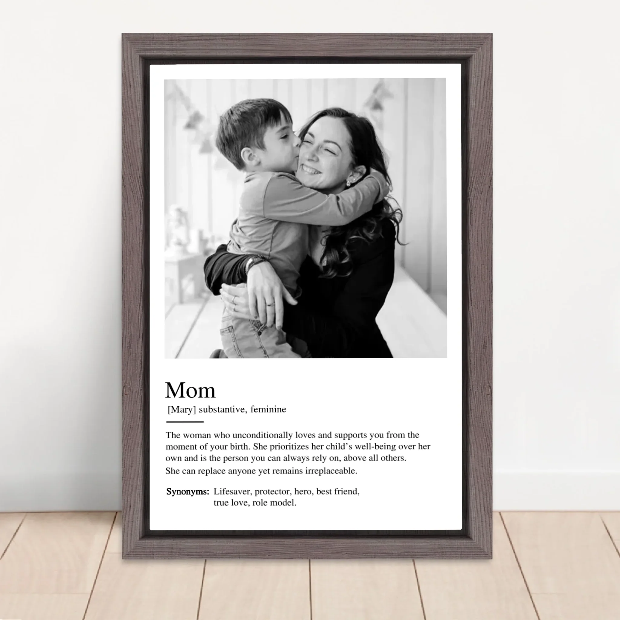 Personalized Canvas "Definition Mom" - Image 5