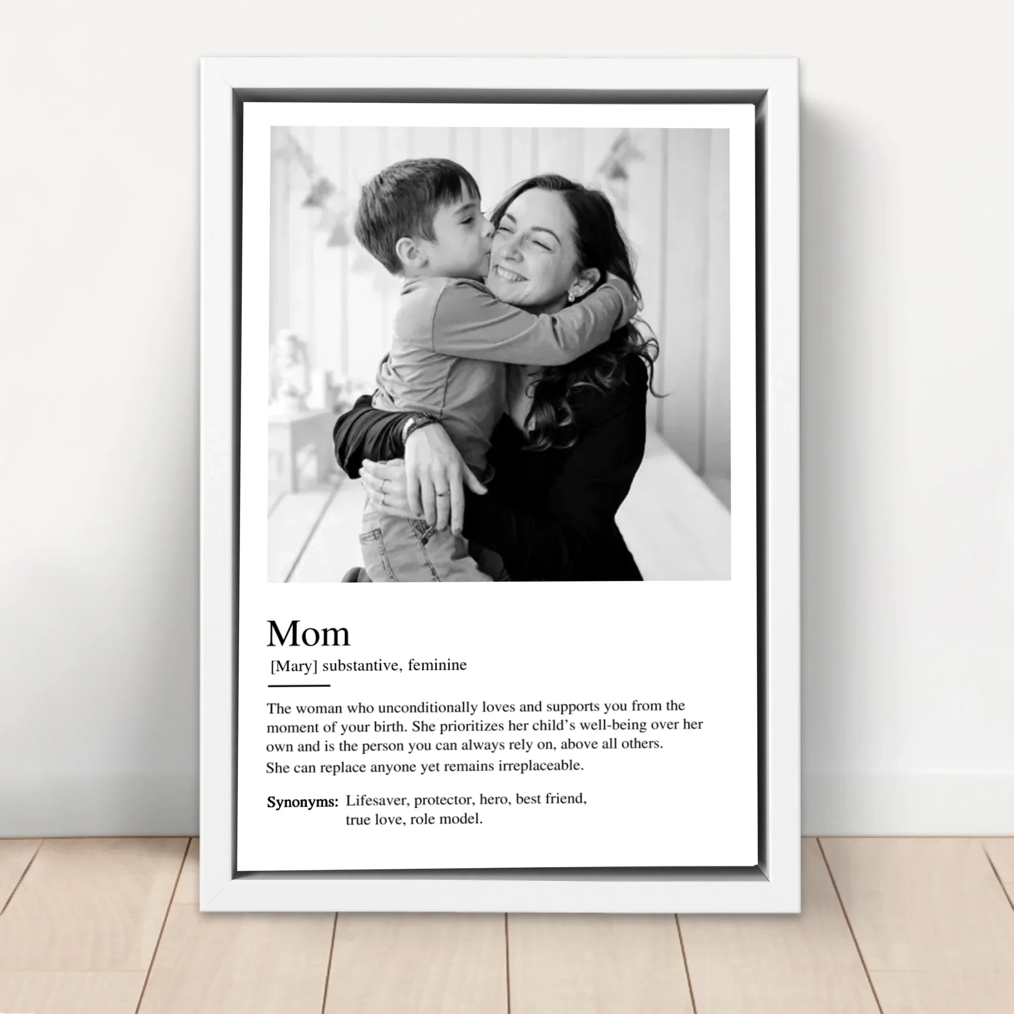 Personalized Canvas "Definition Mom" - Image 6