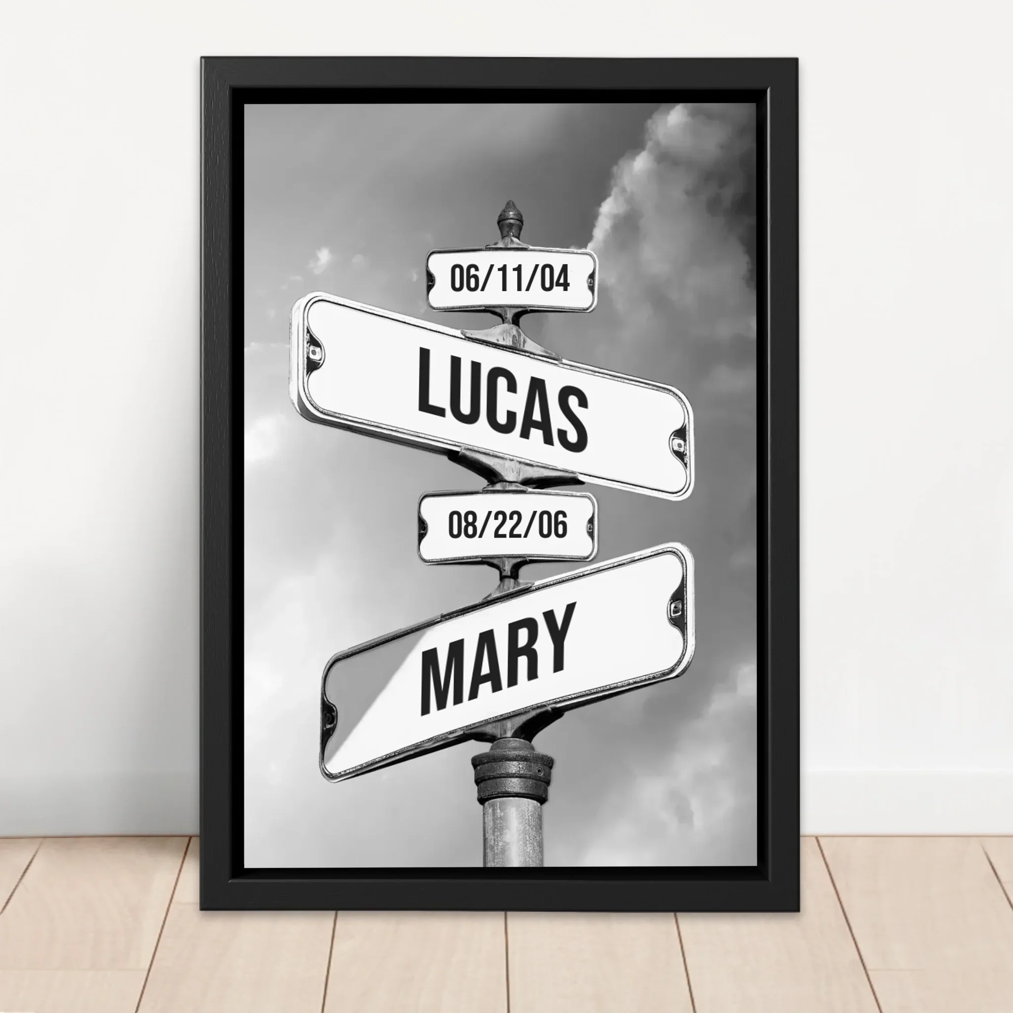 Personalized Canvas "Date of birth of children" - Image 5