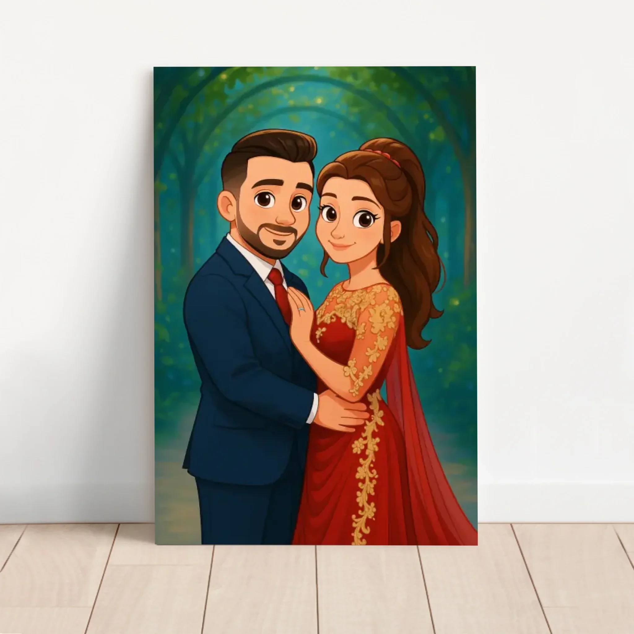 Personalized Canvas – Enchanted Portrait from Your Photo