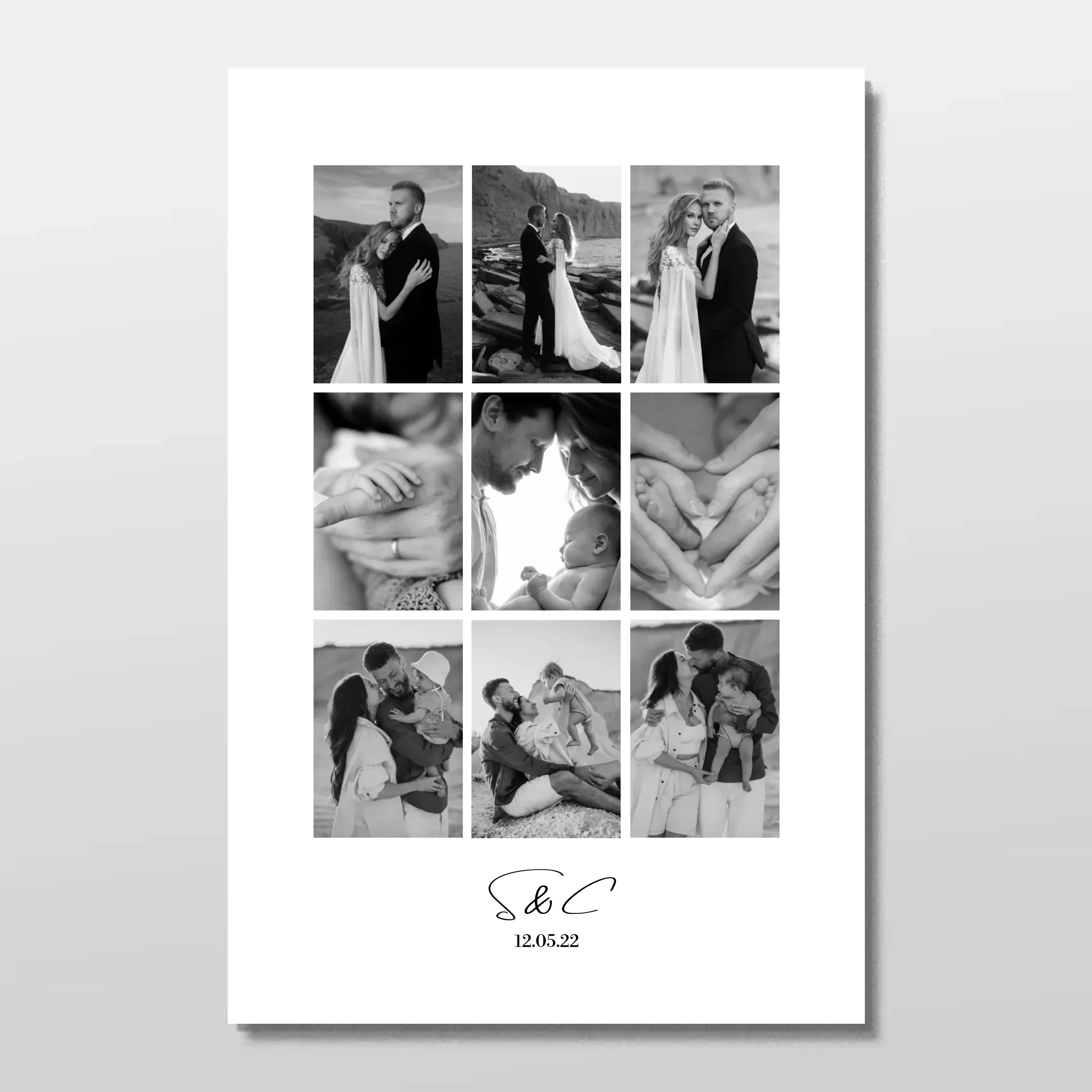 Personalized Poster – Custom Photo Collage